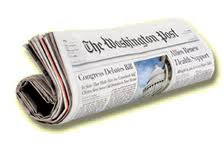 Una copia del Washington Post Copia del Washington Post