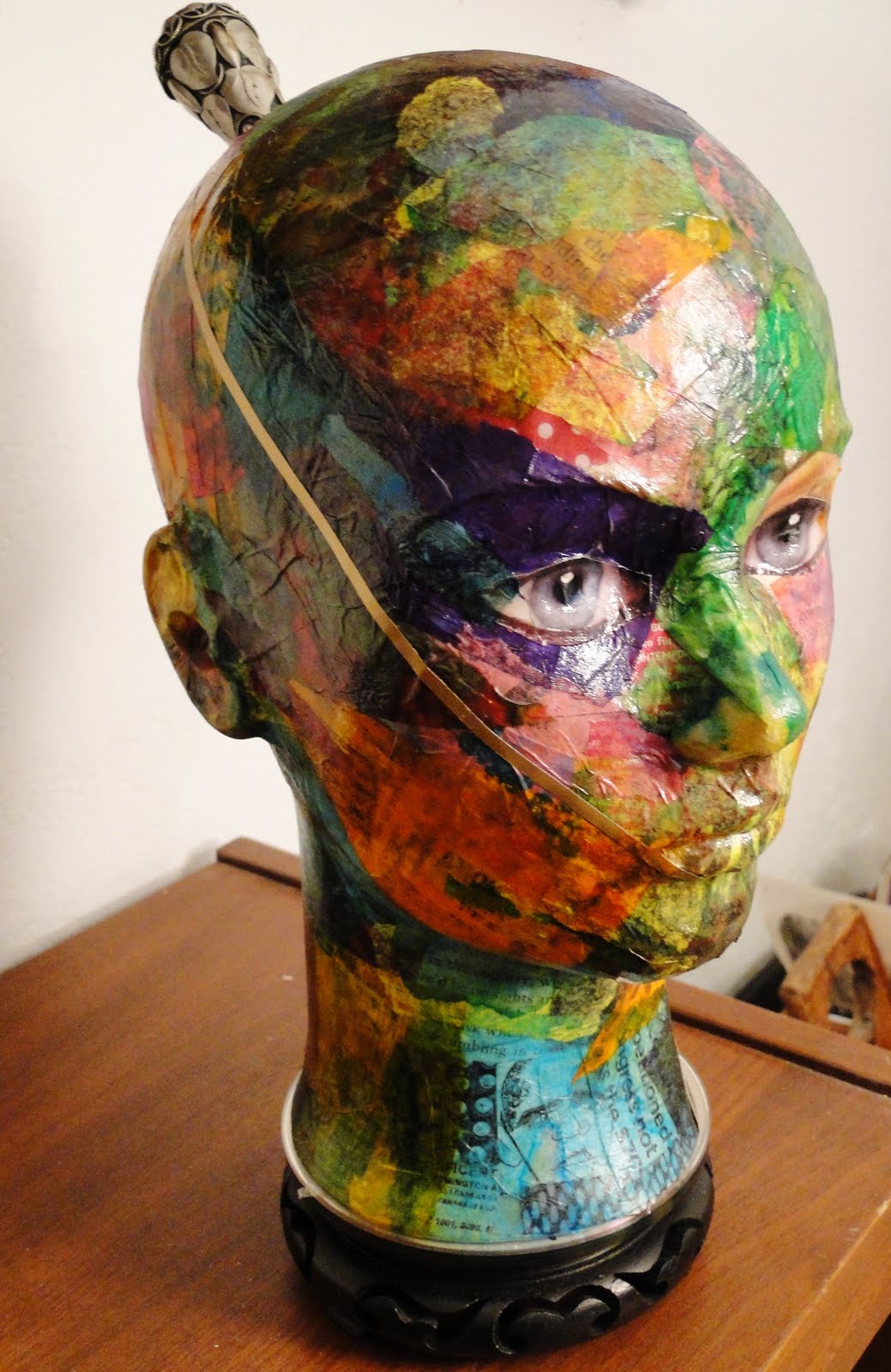 Obtainium Art A gallery of assemblage works Mannequin Heads