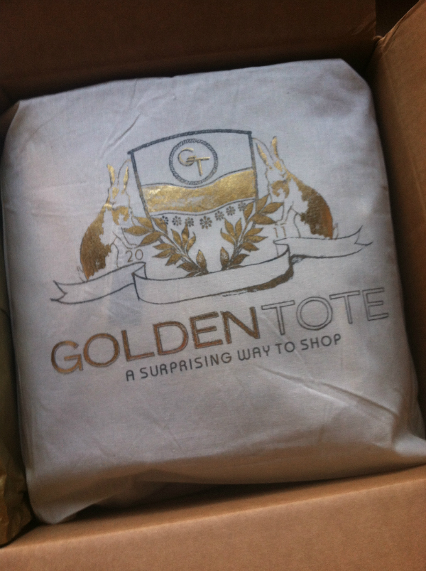 Golden Tote - November 2012 Review - Women's Monthly Clothing Subscription Boxes Golden Tote - November 2012 Review - Women's Monthly Clothing Subscription Boxes