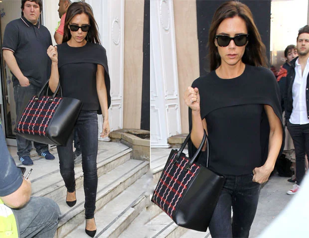 Having showcased her Spring 2015 collection during New York Fashion Week last week, Victoria Beckham continued her efforts on her other project, her Mayfair London flagship store.