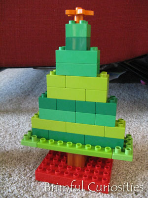 duplo christmas tree