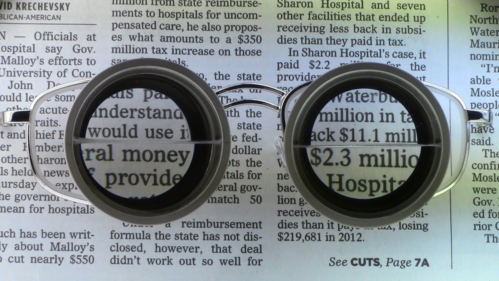 Low Vision Eyeglasses Multiple Low Vision