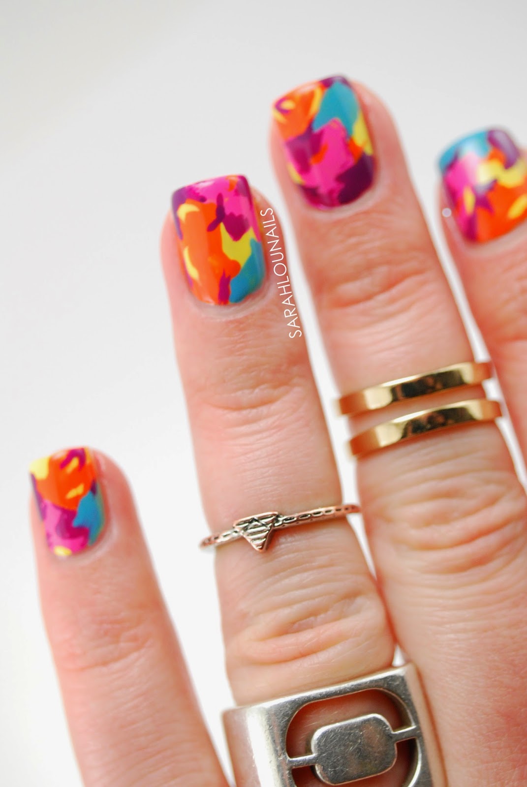 Sarah Lou Nails Aerie Bikini Nails!