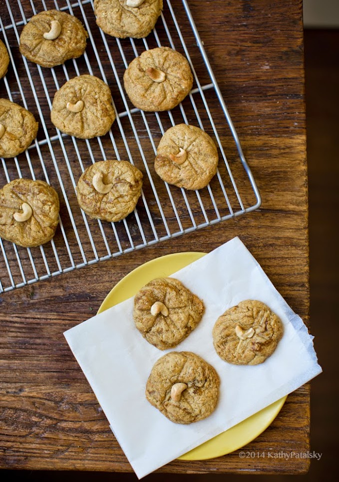 "Cashews Just Want to Have Fun" Cookies. Warm and Chewy! Vegan Recipe