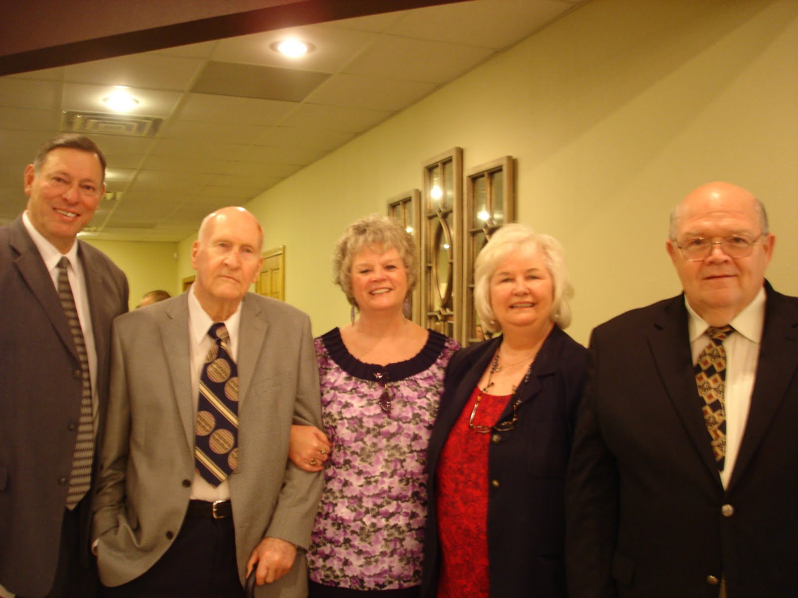 The Lewis Page Visit with Dennis and Judy Fountain