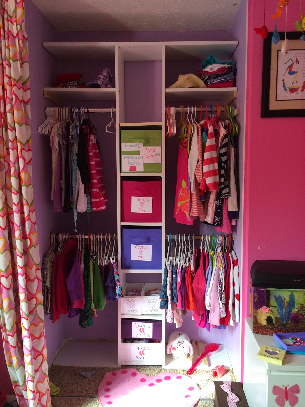 Obsessive Constructive Girls' closet renovation