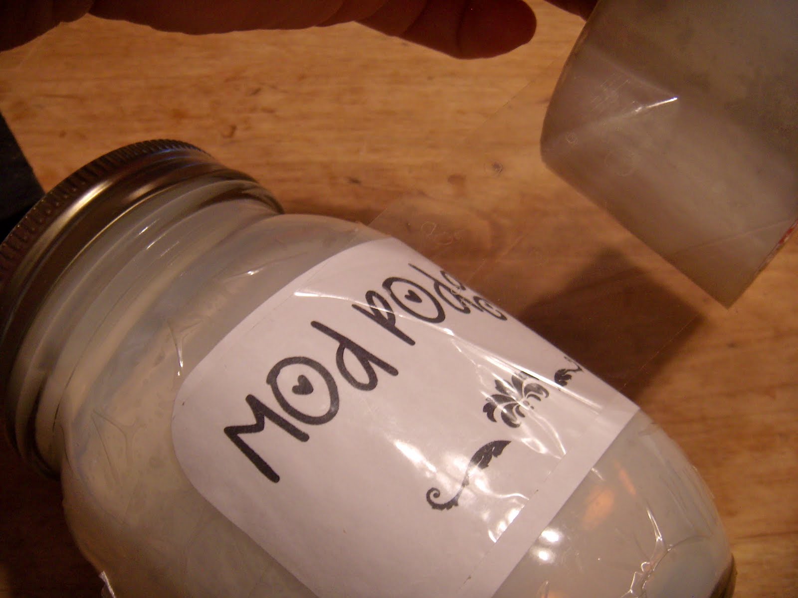 Babblings and More Homemade Mod Podge