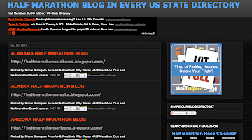 HALF MARATHON US BLOG DIRECTORY FOR EVERY STATE