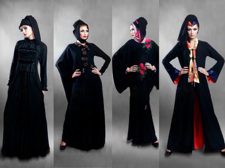abaya frock design