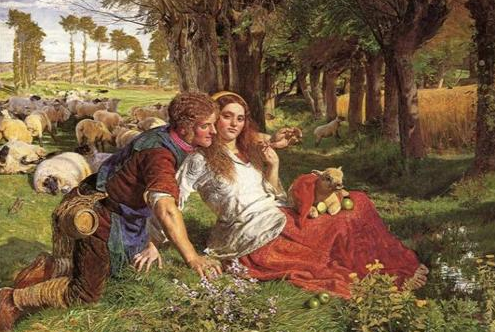 the shepherd to his love poem