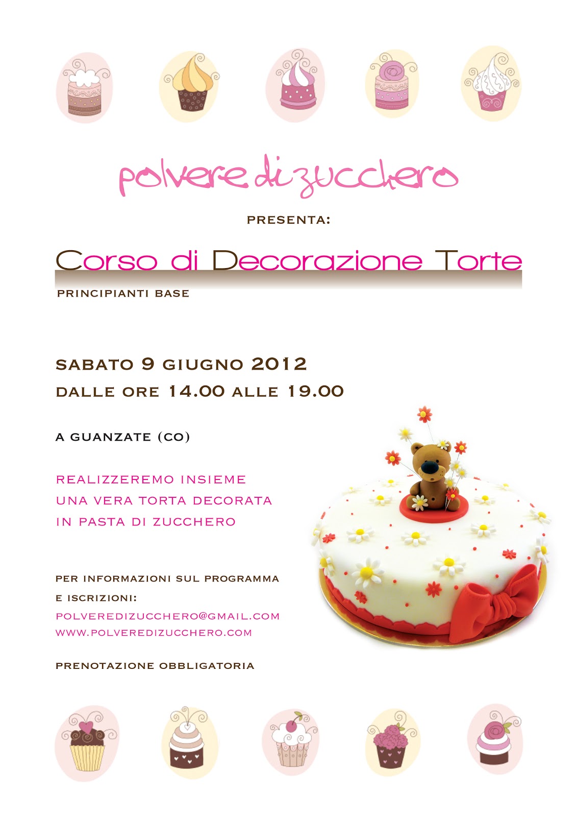 Corsi di cake design di giugno: base, intermedio, avanzato ...