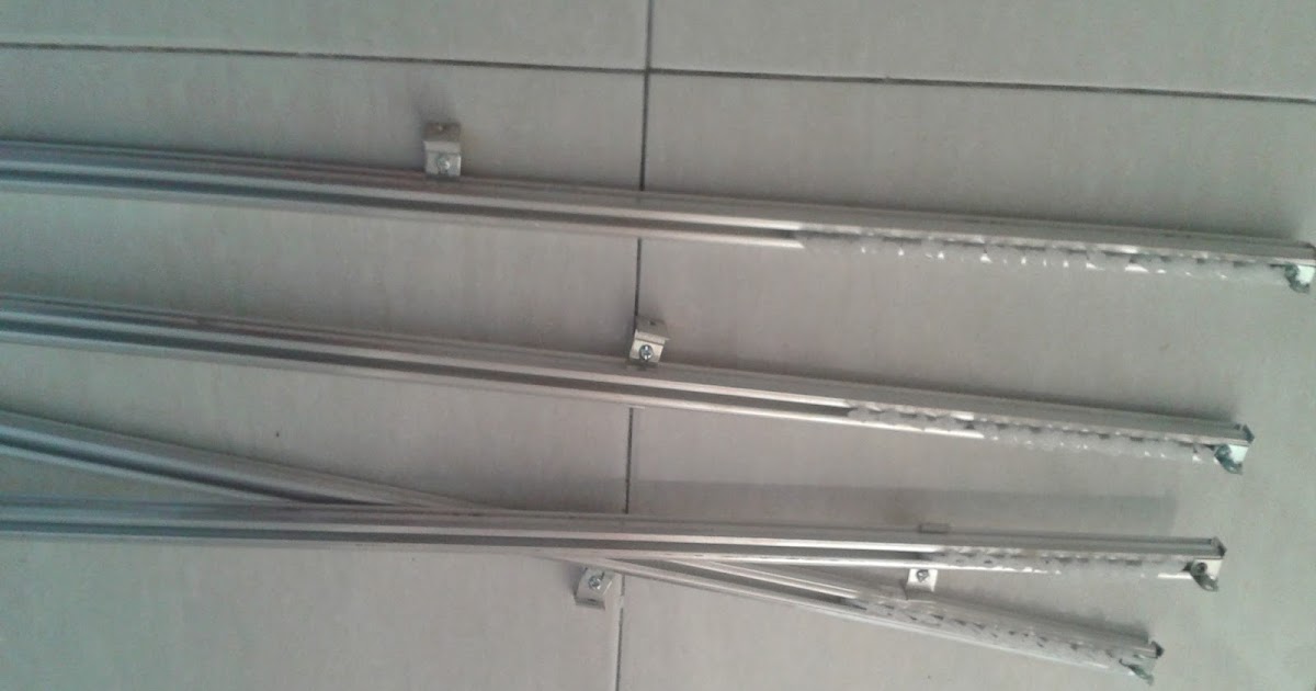 AMANI JIBRIEL BELI SENDIRI RAILING ALUMINIUM LANGSIR