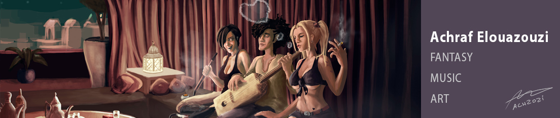  AchZozi - Sci-fi and Fantasy Art of Achraf Elouazouzi