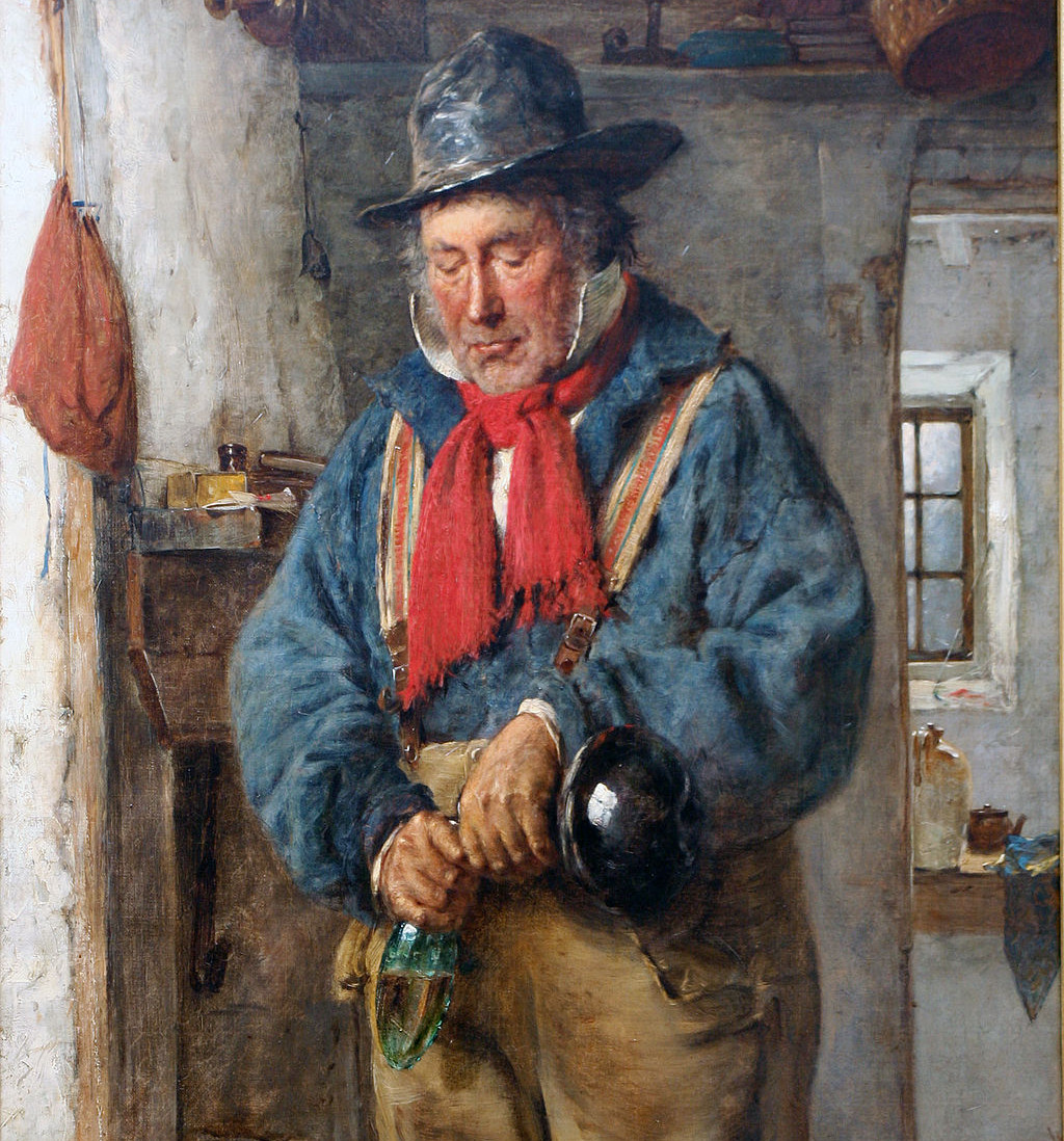 A man pouring a drink