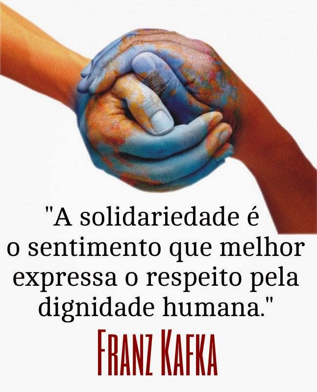 Precisamos de sua solidariedade