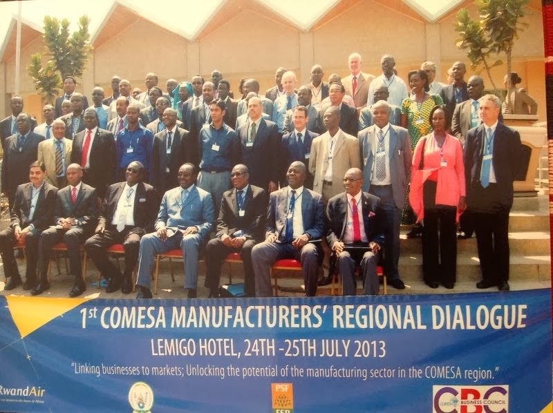 1ST COMESA Manufacturers Regional Dialogue in Rwanda
