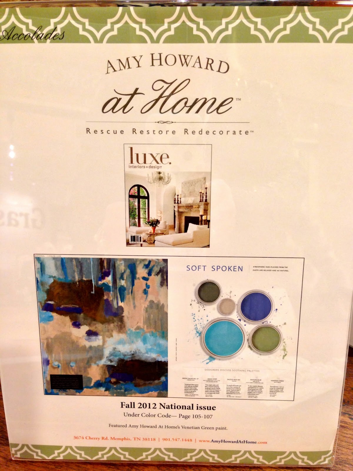 Lisa Mende Design On Trend Lacquer Furniture & Amy Howard Paints