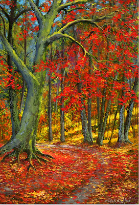 pinturas-al-oleo-paisajes-de-otoño paisajes-de-otoño