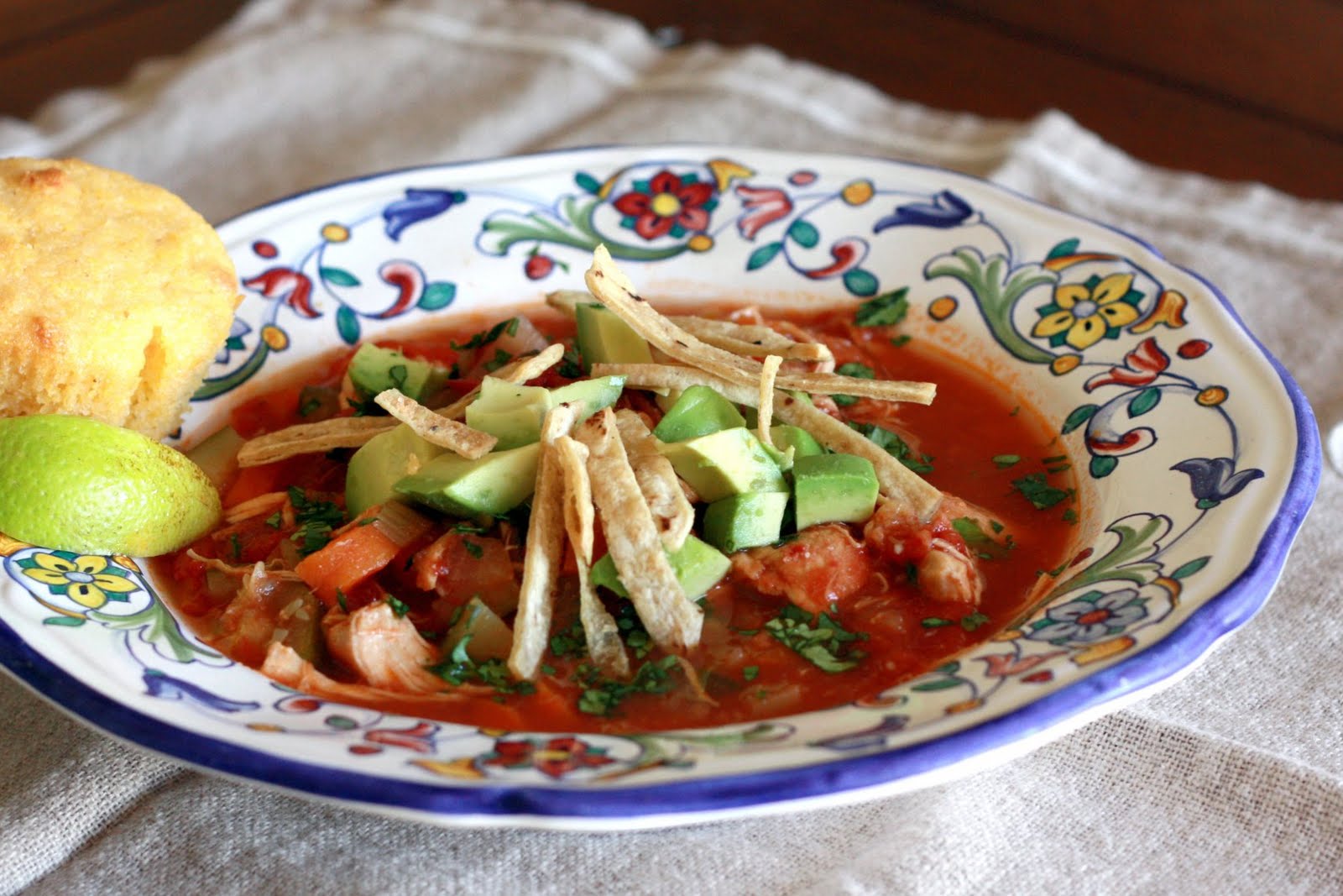 Tortilla Soup {Slow Cooker Version} Yummy Mummy Kitchen A Vibrant