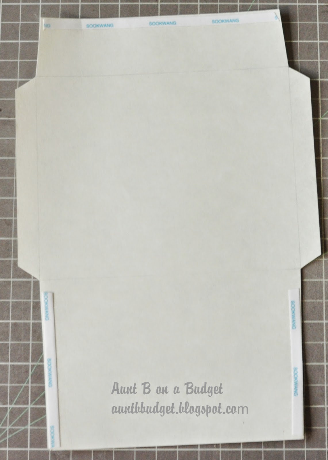 Aunt B on a Budget How To Make An Envelope
