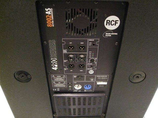 rcf powered subwoofer