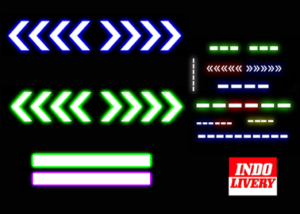 Kumpulan Mentahan dan Stiker Livery Bus Simulator Indonesia