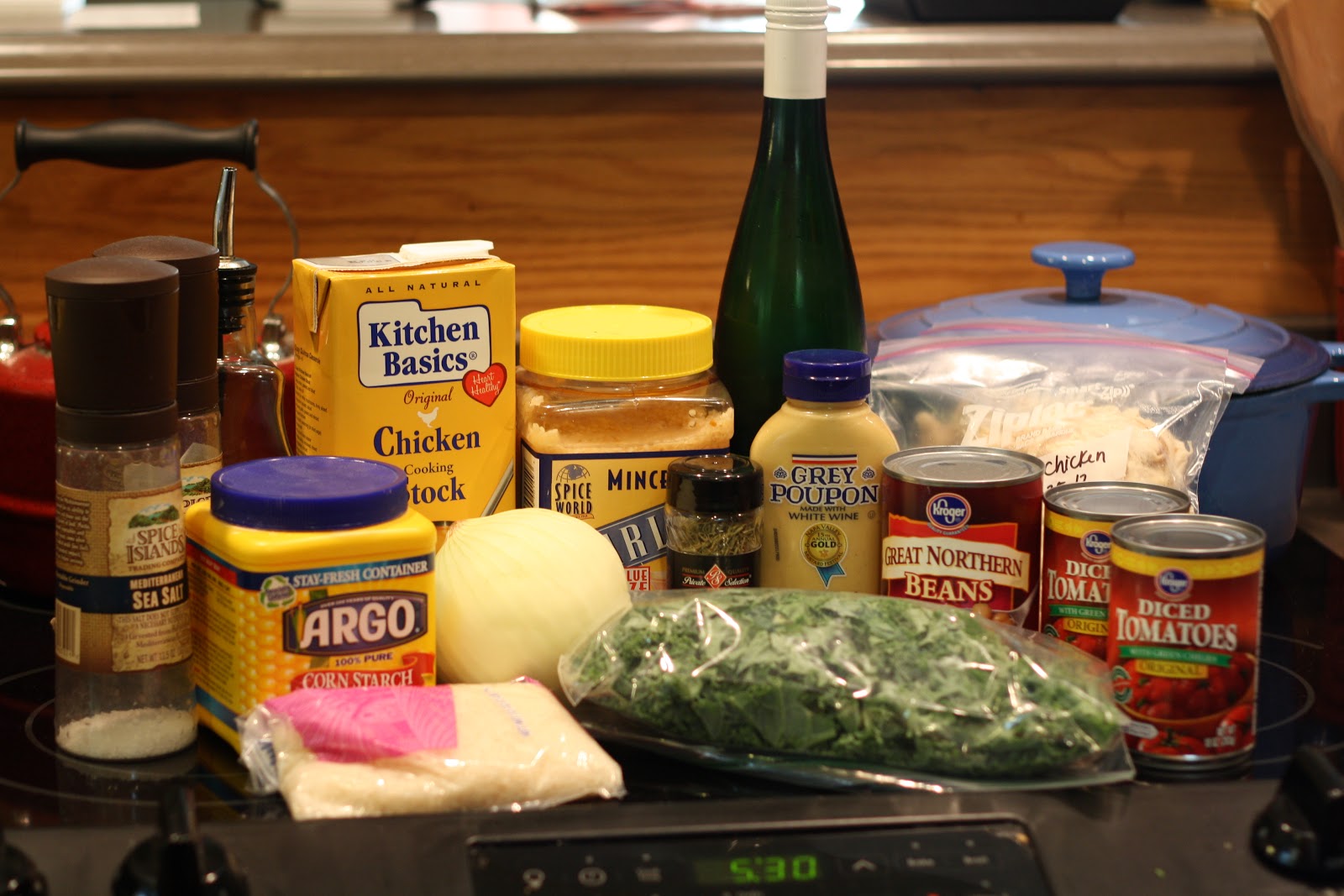 Making Mama's Kitchen Dutch Oven Dijon Chicken Stew