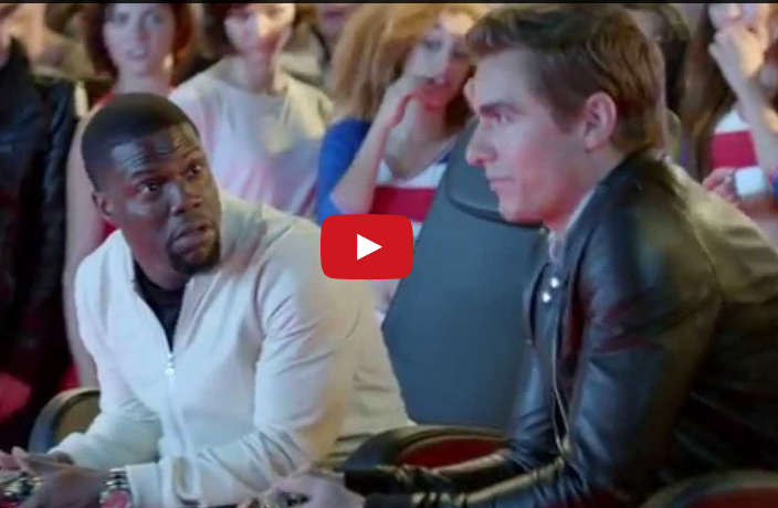 Kevin Hart harassing Dave Franco in this crazy Madden commercial, featuring Damian Lillard 
