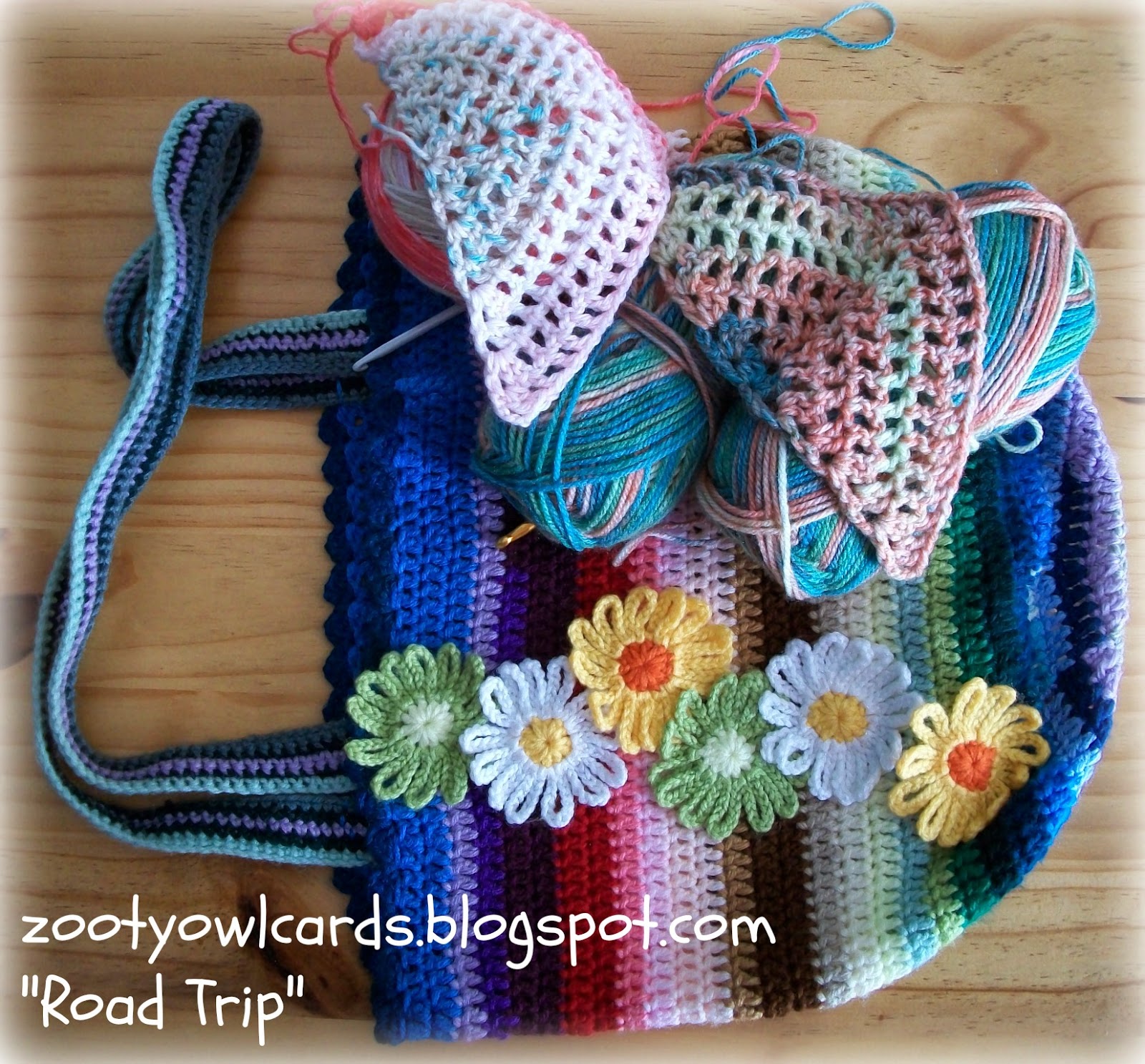 Zooty Owls Crafty Blog: Road Trip Scarves: Pattern
