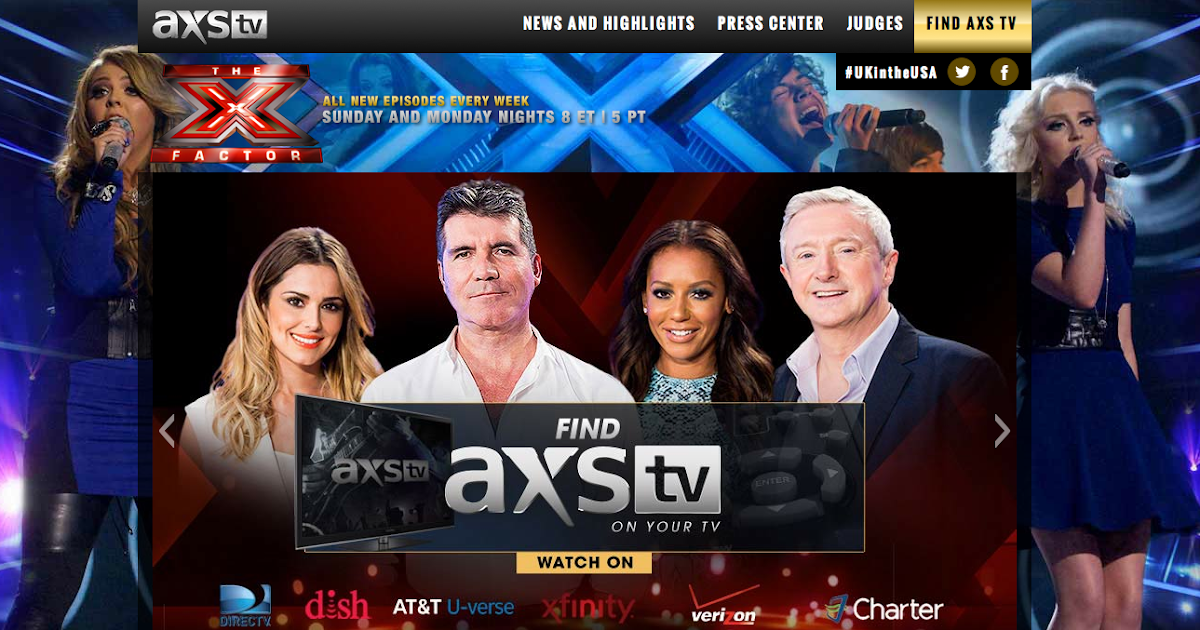 "How Do I Find AXS TV (US) To Watch XFactor UK With Queen + Adam