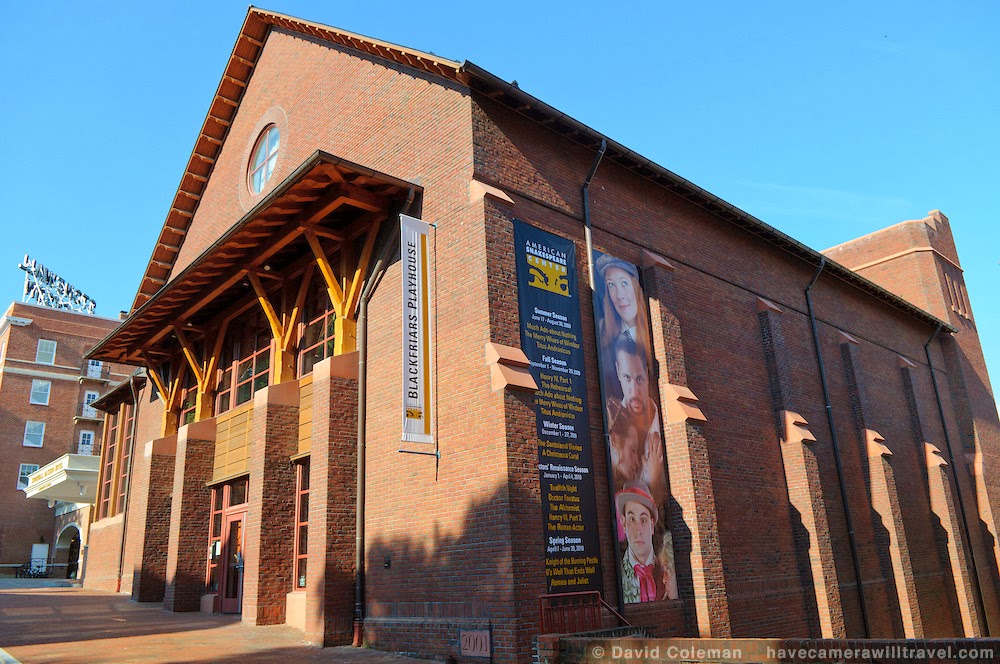 Souvenir Chronicles STAUNTON, VIRGINIA BLACKFRIARS PLAYHOUSE