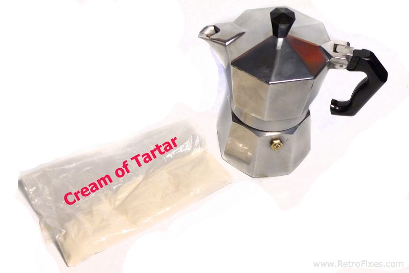 Natural Polish For Aluminum & Restore a Moka Pot RetroFixes