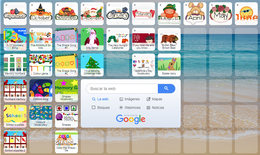 P5-1st grades SYMBALOO