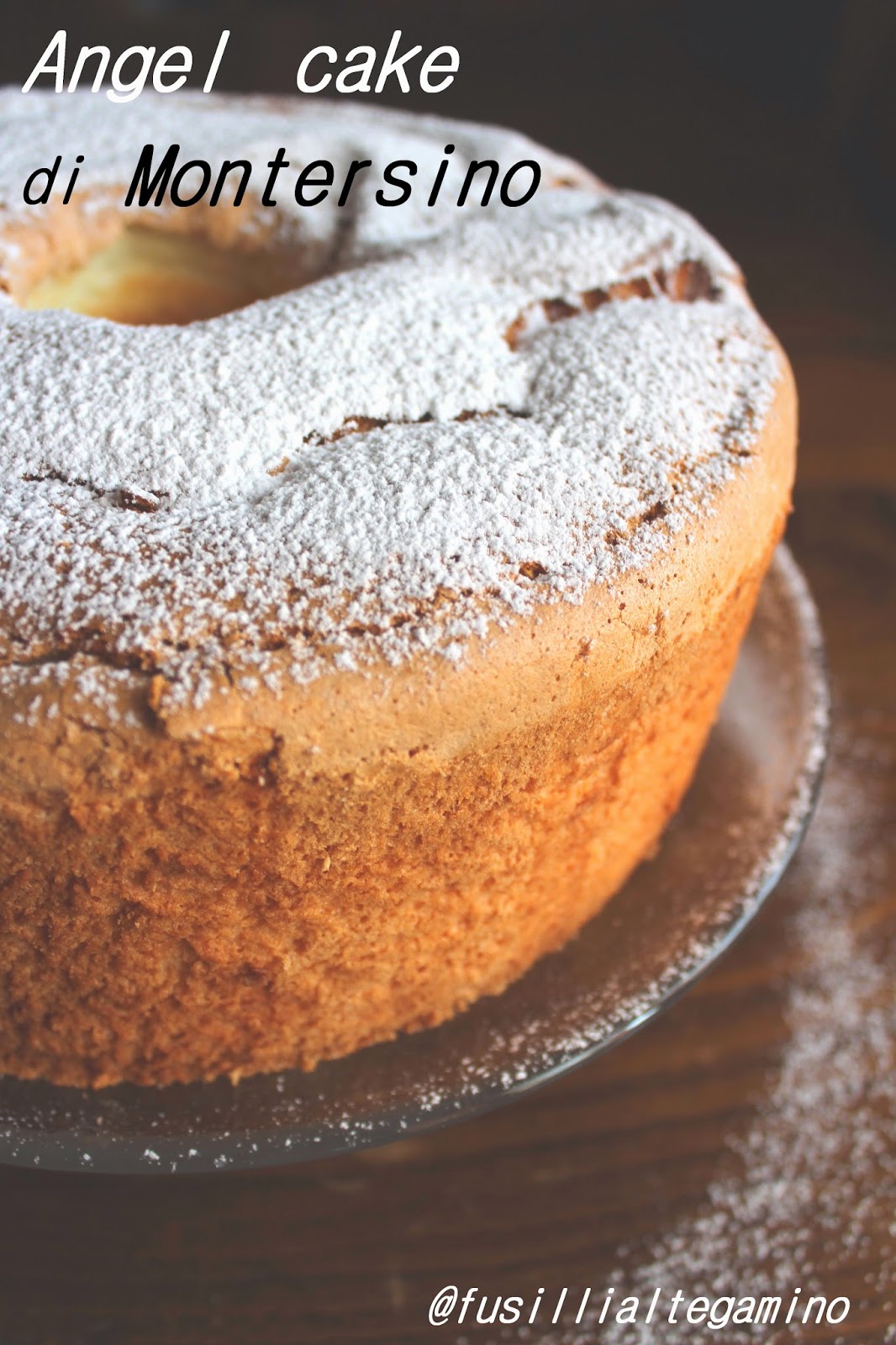 angel cake di montersino
