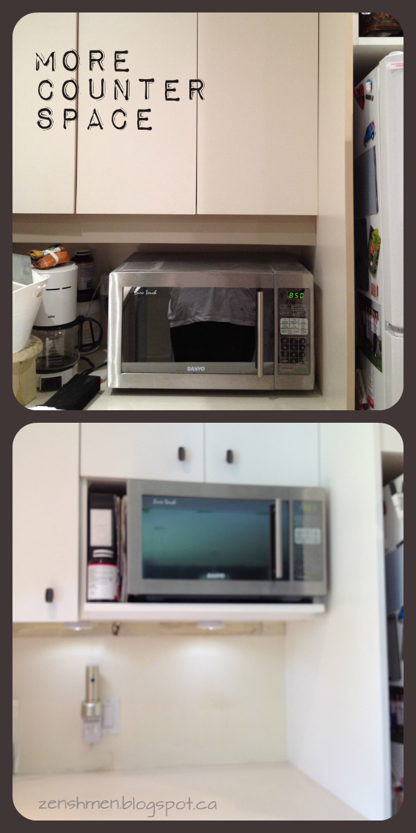 zen shmen! More Counter Space