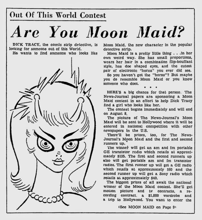 polish amateur acttors dick tracy and moon maid