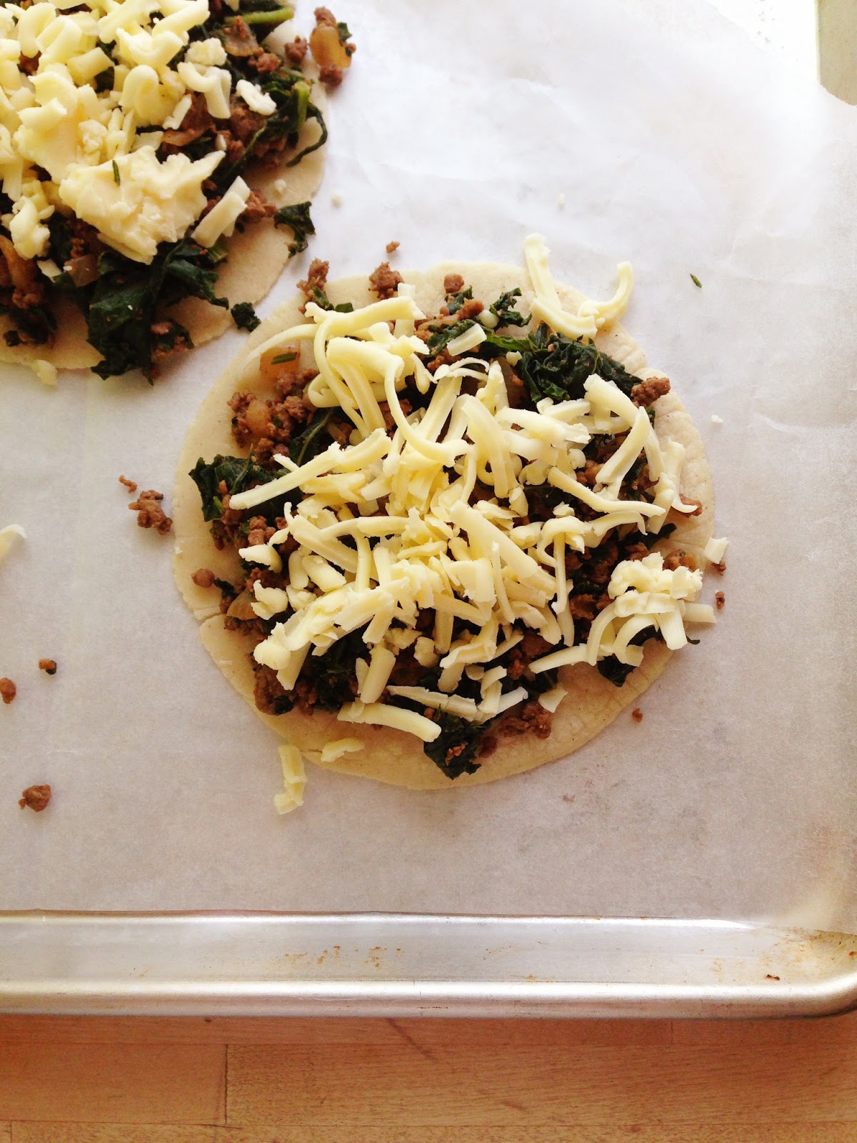sweetsugarbean For the Gardener Chipotle Spiced Lamb & Kale Tostadas