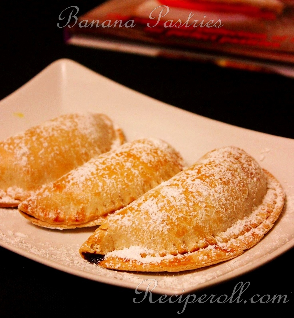 Banana Pastries | Pastry With Banana Dates Filling