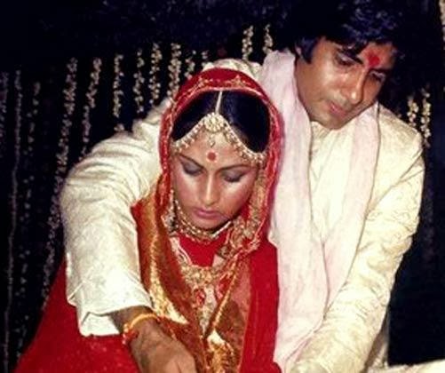 Amitabh and Jaya Wedding