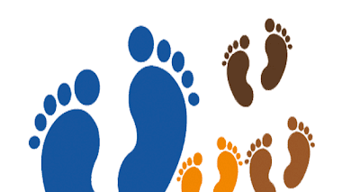 Pies de bebes para imprimir