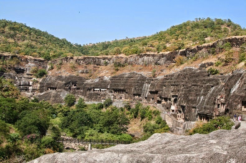 Keindahan Kuil Gua Ajanta Keindahan Kuil Gua Ajanta