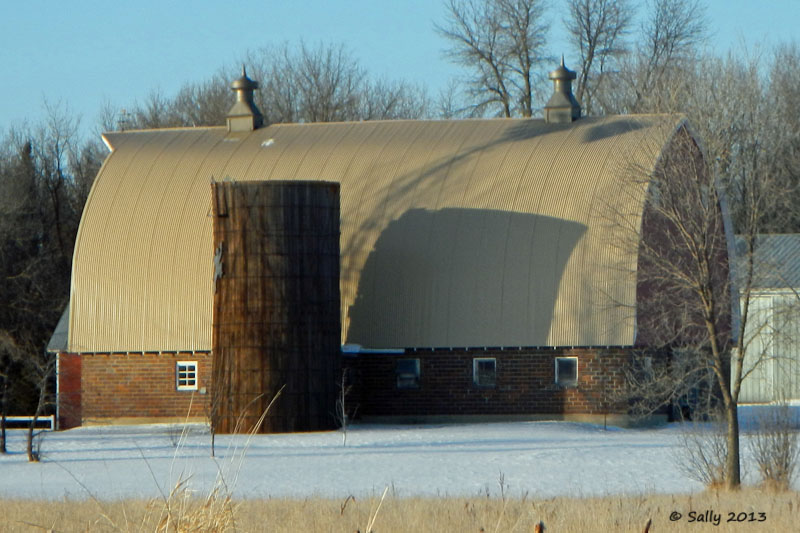 Sally Saw... Barn Charm Sunset on the Farm