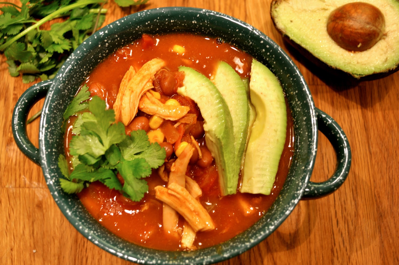 One Classy Dish Spicy Chili Bean & Chicken Soup