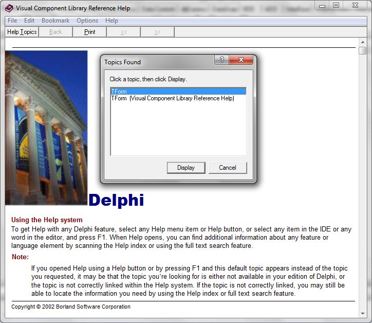 Delphi Tips And Tricks Fix Delphi 7 Winhelp