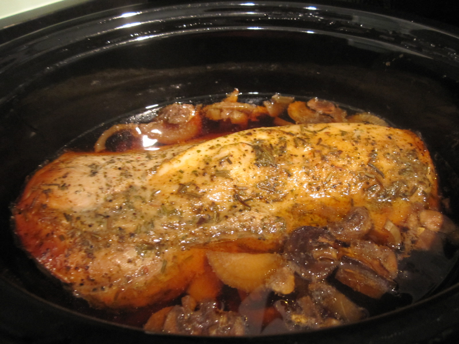 Sophie in the Kitchen Slow Cooker Pork Loin with Beer