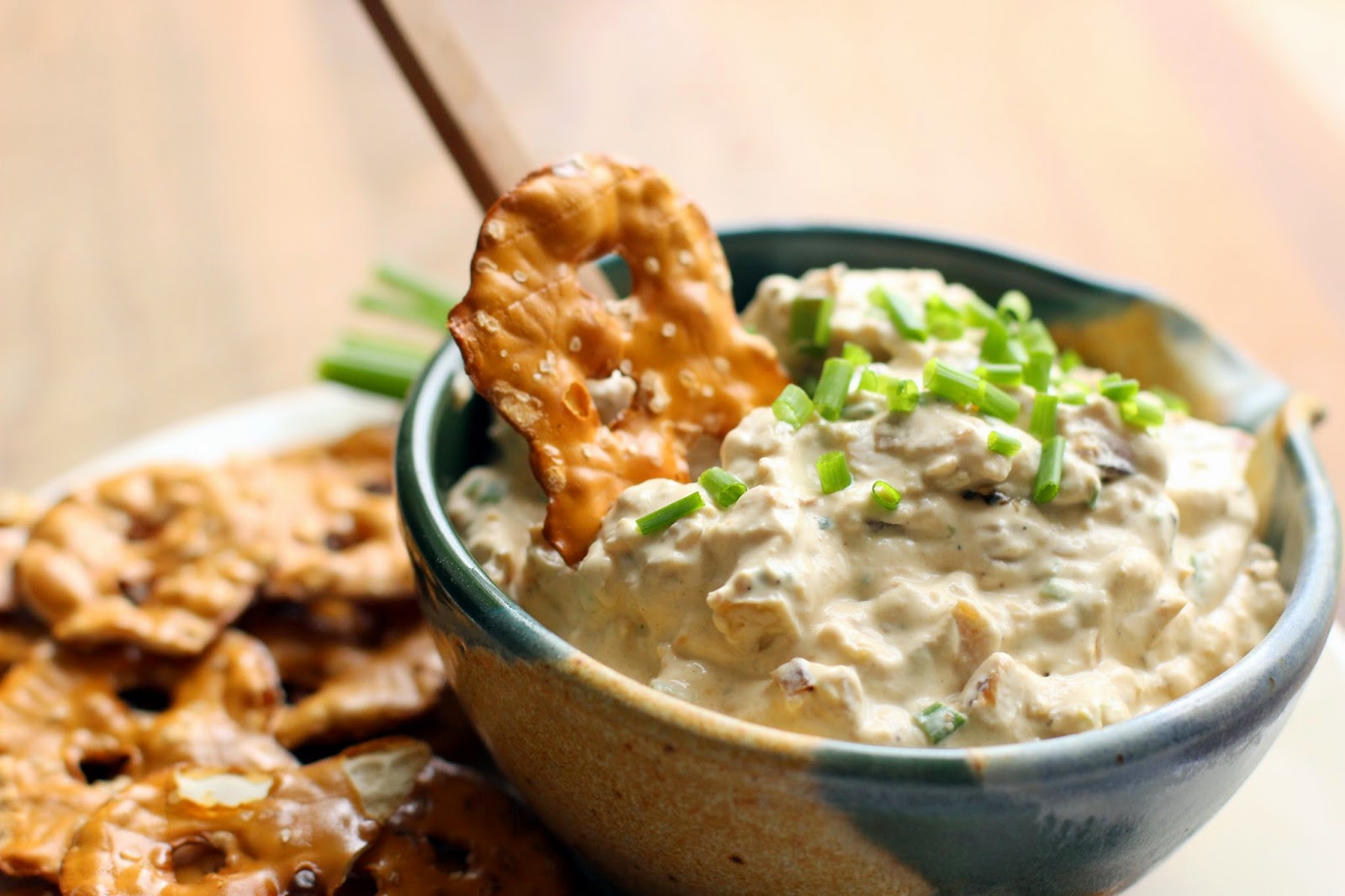 The Owl with the Goblet Caramelized Onion Dip