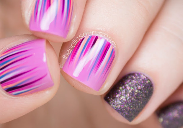 throw glitter make rain