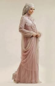 Gaun Pesta Muslimah Modern Terbaru 2014