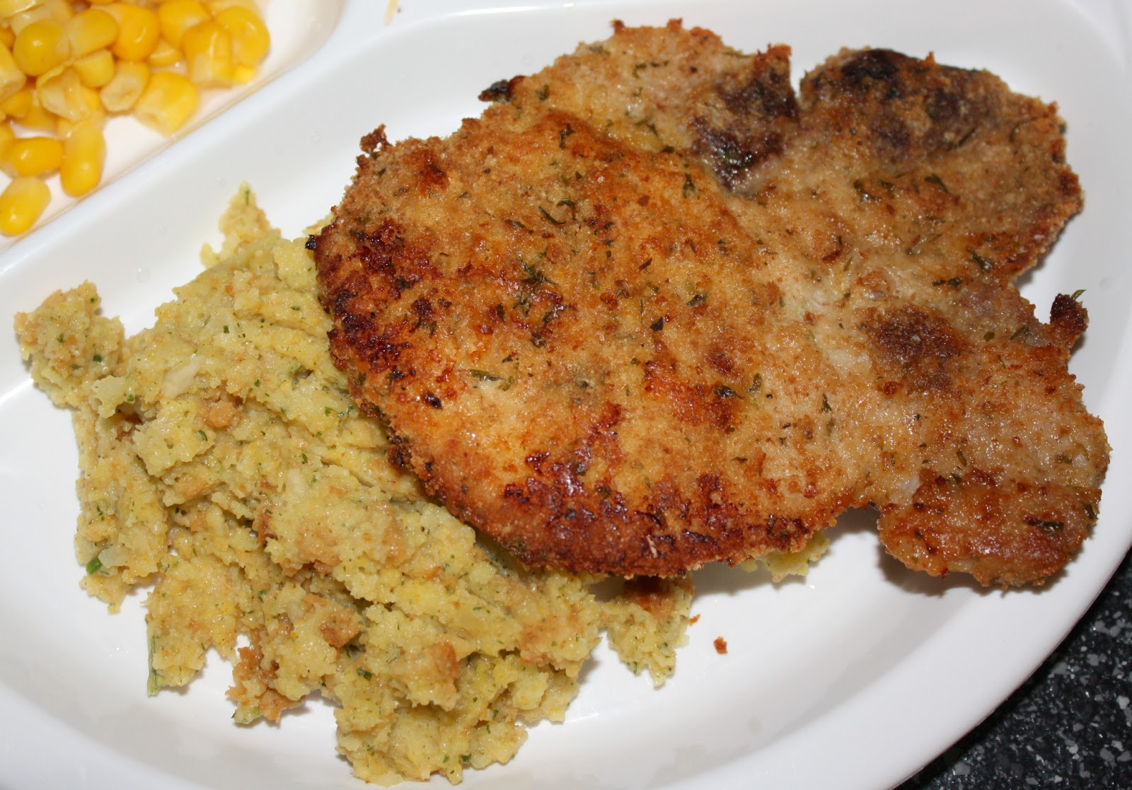 Screen Doors & Sweet Tea Breaded Pork Chops. Dinner to Lunch