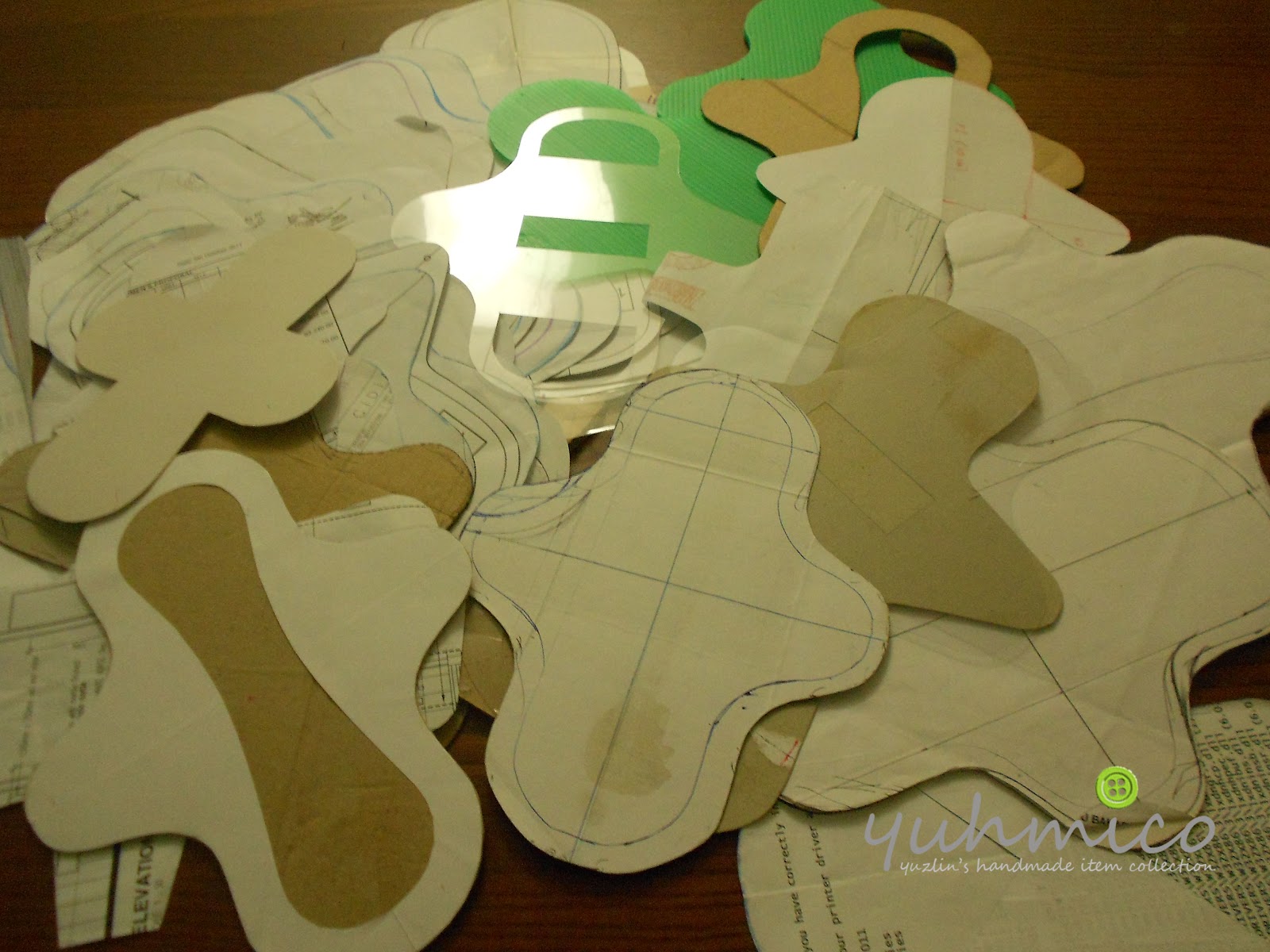 yuhmico DIY Cloth Pad Pattern